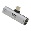 Tripp Lite series USB-C to 3.5 mm Headphone Jack Adapter for Hi-Res Stereo Audio - PD 3.0 and QC 2.0 Charging, Silver