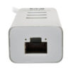 Tripp Lite series 3-Port USB 3.x (5Gbps) Hub with LAN Port, USB-C to 3x USB-A Ports and Gigabit Ethernet, Silver