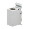 Tripp Lite series Cat6a Shielded In-Line DIN-Rail Mountable Snap-In Coupler (RJ45 F/F), TAA