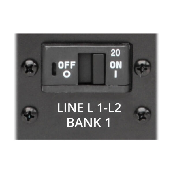 e13b1d6e542672e188e81bc717c5cc12-1 Eaton 10kW 200-240V 3PH Switched PDU - LX Interface, Gigabit, 30 Outlets, L21-30P Input, LCD, 3 m Cord, 0U 1.8 m Height, TAA