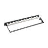 e15f06c33c6fe46dc342ec41110fe8a9 Tripp Lite series 24-Port 1U Rack-Mount Cat6a Offset Feed-Through Patch Panel with Cable Management Bar, RJ45 Ethernet, TAA