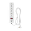 e16e4dbcc3790ffb4c4ea49377e0ade6 Tripp Lite series Hospital-Grade Surge Protector with 6 Hospital-Grade Outlets, 6 ft. (1.83 m) Cord, 1050 Joules, UL 1363, Not for Patient-Care Rooms