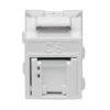 Tripp Lite series Keystone Jack Cat6/Cat5e, RJ45, Shuttered, Dust Cap - Toolless, PoE/PoE+ Compliant, White, TAA - N238-001-GY-TF