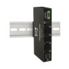 Tripp Lite series 4-Port Industrial-Grade USB 2.0 Hub - 15 kV ESD Immunity, Metal Housing, Mountable