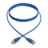 Tripp Lite series Cat6a 10G Snagless Molded Slim UTP Ethernet Cable (RJ45 M/M), Blue, 6 ft. (1.83 m)