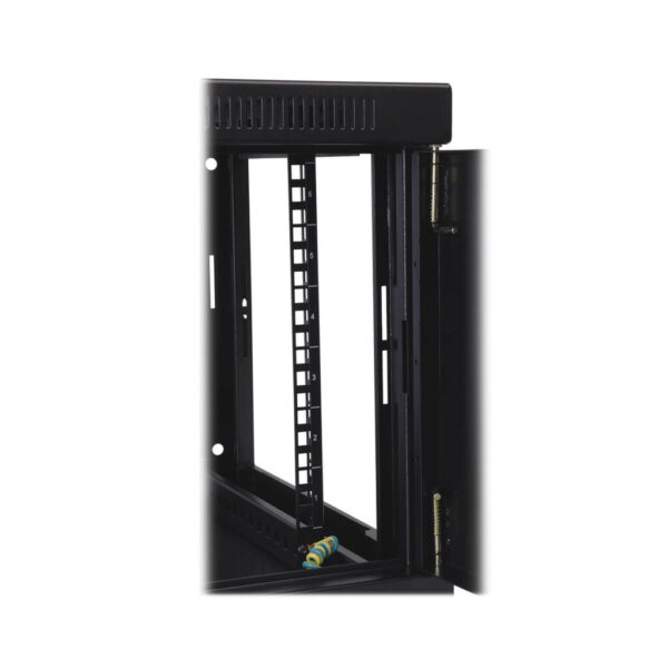 e21d4d7401b1a18a590731843cb27777 Tripp Lite series SmartRack 10U Low-Profile Switch-Depth Wall-Mount Small Rack Enclosure, Clear Acrylic Window, Hinged Back