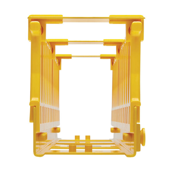 e22705bce1d180810a4c2c422bfcf3a2 Tripp Lite series High-Capacity Vertical Cable Manager - Double Finger Duct, Yellow, 6 ft. (1.8 m)