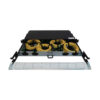 Tripp Lite series Preloaded Fiber Panel, 1U - 4x (3x8F MTP/MPO-APC F/F) 24F Trunk Cables, OS2 Singlemode, 10 m (32.8 ft.)