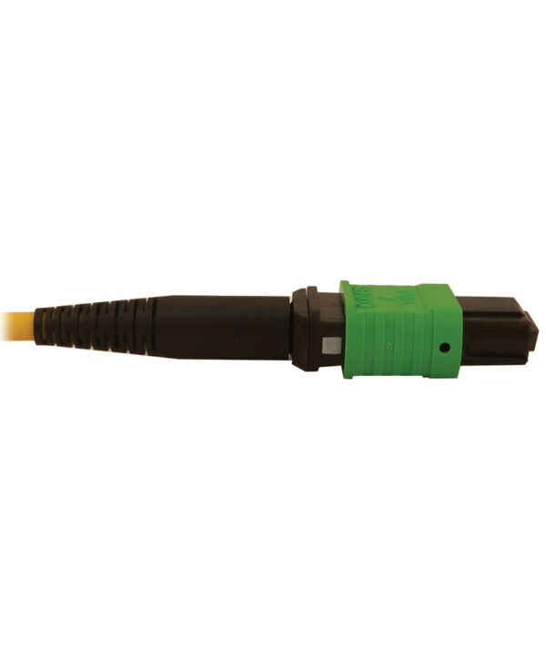 Tripp Lite series 40/100/400G Singlemode 9/125 OS2 Breakout Fiber Optic Cable (16F MTP/MPO-APC to 8x Duplex SN-UPC F/M), LSZH, Yellow, 3 m (9.8 ft.)