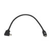 e2868cd2a864ccb3b692880850761d84 Tripp Lite series USB-C Cable (M/M) - USB 3.2 Gen 1, (5 Gbps), Thunderbolt 3 Compatible, Right-Angle Plug, 1 ft. (0.3 m)