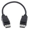 Tripp Lite series DisplayPort 1.4 Cable with Latching Connectors, 8K (M/M), Black, 1 ft. (0.31 m)
