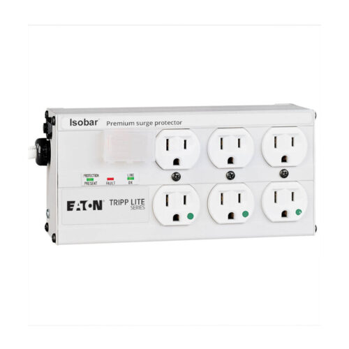 Tripp Lite series Isobar Hospital-Grade 6-Outlet Surge Protector, 15 ft. (4.57 m) Cord, 3330 Joules, LEDs, UL 1363, Not For Patient-Care Vicinities