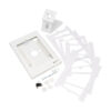 e2cb34f4311211b32aacddc4bb0e626c Tripp Lite series Secure Desk or Wall Mount for 9.7 in. to 11 in. Tablets, White