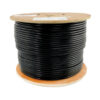 e2e591da33d8fc2b1f4bf2e7c34030a5 Tripp Lite series Cat5e 350 MHz Solid Core Plenum-Rated (UTP) PVC Bulk Ethernet Cable - Black, 1000 ft. (304.8 m), TAA
