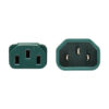 Tripp Lite series Heavy-Duty PDU Power Cord, C13 to C14 - 15A, 250V, 14 AWG, 6 ft. (1.83 m), Green