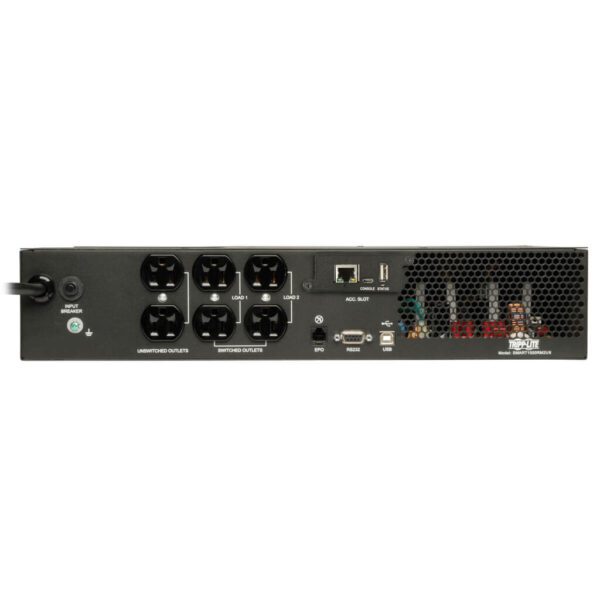 e328c94c5e088ea6b6de3b11663705d9 Tripp Lite series SmartPro 120V 1000VA 800W Line-Interactive Sine Wave UPS, 2U, WEBCARDLX, LCD, USB, DB9, 6 Outlets