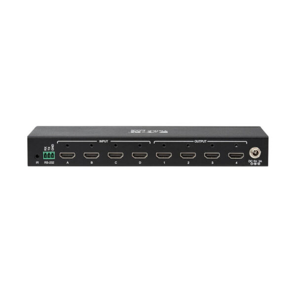 Tripp Lite series 4x4 HDMI Matrix Switch with Remote Control - 1080p @ 60 Hz (HDMI 4xF/4xF), TAA
