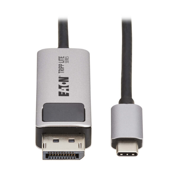 e367304a9790eb5b35a5bee89355476d Tripp Lite series USB-C to DisplayPort Active Adapter Cable (M/M) - 8K 60 Hz, 4K 144 Hz, HDR, 4:4:4, HDCP 2.3, Black, 6 ft. (1.8 m)