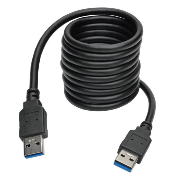 e3b3a61a90ba4bcf21b7a69b02ce3816 Tripp Lite series USB 3.0 SuperSpeed A/A Cable (M/M), Black, 6 ft. (1.83 m)