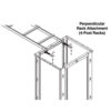 Tripp Lite series SmartRack Hardware Kit - Connects SRCABLELADDER to a wall or Open Frame Rack
