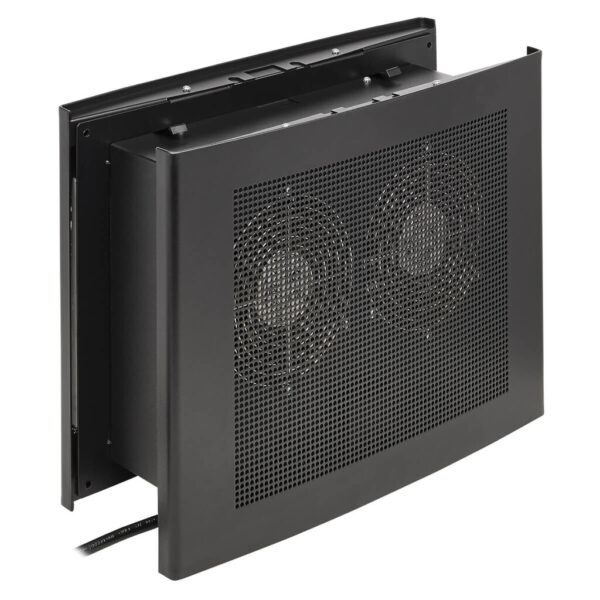 Tripp Lite series Network Closet Exhaust Fan, 475 CFM, NEMA 5-15P Input, Black