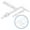 Tripp Lite series Light Wall Bracket for Small Wire Mesh Cable Trays