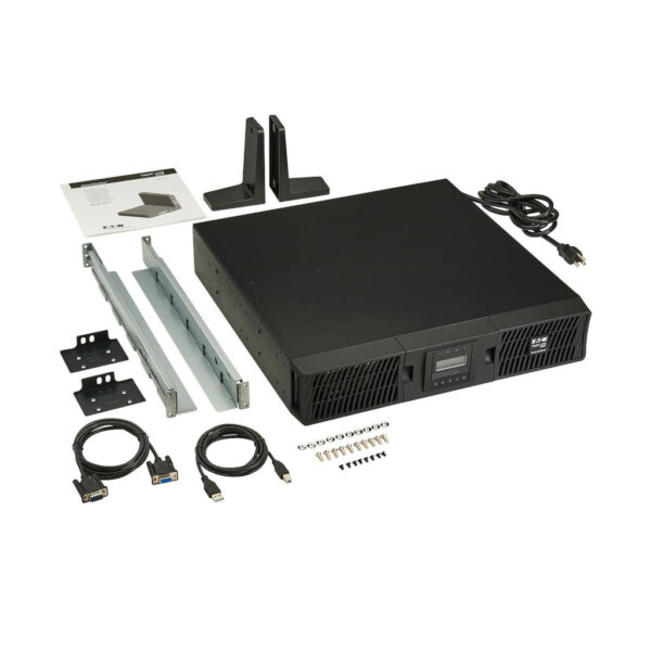 Tripp Lite series SmartOnline 1000VA 900W 120V Double-Conversion UPS - 8 Outlets, Extended Run, Network Card Included, LCD, USB, DB9, 2U Rack/Tower