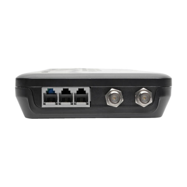 Tripp Lite series Protect It! 12-Outlet Surge Protector, 8 ft. (2.43 m) Cord, 4320 Joules, Tel/Modem/Coax Protection, 2 USB Ports, Black
