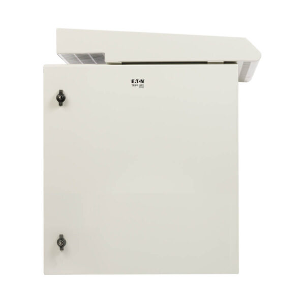 Tripp Lite series SmartRack Industrial Enclosure - NEMA 3R, Wall Mount, Heavy-Duty Metal, Locking, Fan With Thermal Switch, 32.5 in. Depth, 12U, Gray