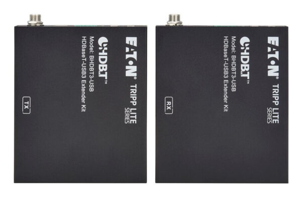 e50f46b0fd21357552c0fd8b379daa9f Tripp Lite series HDBaseT-USB3 over Cat6a Extender Kit, 4 USB-A 3.2 Gen 1 Ports, PoC, RS-232, Up to 328 ft. (100 m)