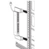 Tripp Lite series Bracket Accessory - enables Vertical Installation of 1U PDUs, Power Strips and Surge Protectors
