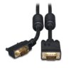 Tripp Lite series VGA High-Resolution RGB Coaxial Cable (HD15 M/M), Right-Angle Connector, 6 ft. (1.83 m)