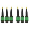 e542de54ca0e80f12be3f1284cc085ab-4 Tripp Lite series 40/100G Singlemode 9/125 OS2 Fiber Optic Cable (3x8F MTP/MPO-APC F/F), LSZH, Yellow, 61 m (200 ft.)