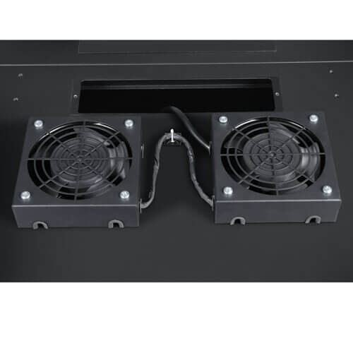 Tripp Lite series SmartRack Wall-Mount Roof Fan Kit - 2-120V high-performance fans; 210 CFM; 5-15P plug