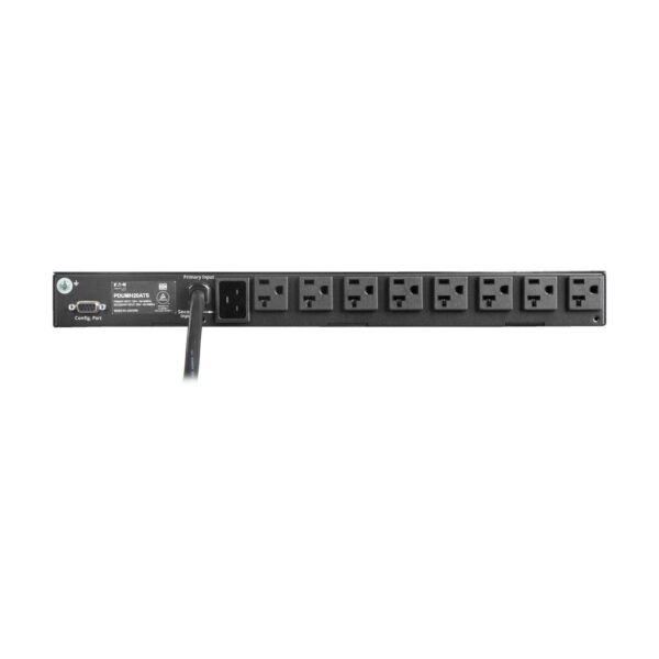 Tripp Lite series 1.92kW 120V Single-Phase ATS/Local Metered PDU - 16 5-15/20R Outlets, Dual L5-20P/5-20P Inputs, 12 ft. Cords, 1U, TAA