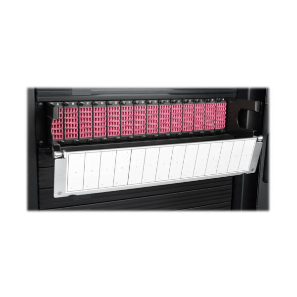 Tripp Lite 40/100Gb Fiber Breakout Patch Panel, 42 MTP QSFP to 168 LC Duplex OM4 50/125 Multimode Ports, 2U - N48K-42M8L168-B