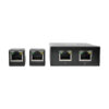 e60b537416c8ade287b01ddf8c4da11e Tripp Lite series 2-Port HDMI over Cat5/6 Extender Kit, Box-Style Transmitter, 2 Mini Receivers, PoC, Up to 100 ft. (30 m), TAA