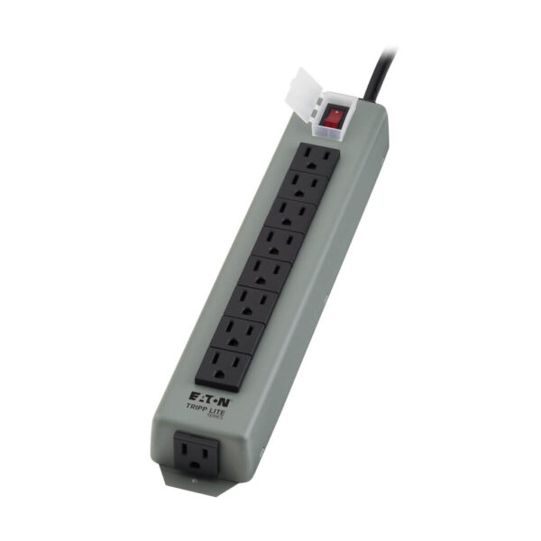 Tripp Lite series Industrial Power Strip, 9-Outlet, 15 ft. (4.6 m) Cord - Accommodates 1 Transformer