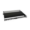 e6239c48acee87e31d38ee119dcc2a89 Tripp Lite series Spine-Leaf MPO Panel with Key-Up to Key-Up MTP/MPO Adapter - 12F MTP/MPO-PC M/M, 8F OM4 Multimode, 16 x 16 Ports, 1U