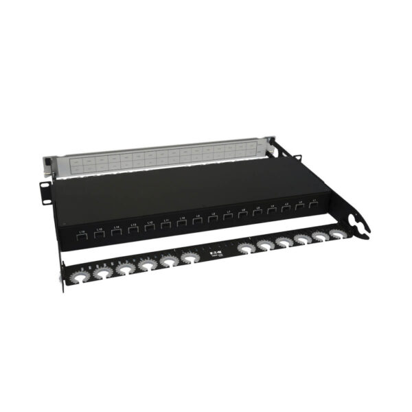 e6239c48acee87e31d38ee119dcc2a89 Tripp Lite series Spine-Leaf MPO Panel with Key-Up to Key-Up MTP/MPO Adapter - 12F MTP/MPO-PC M/M, 8F OM4 Multimode, 16 x 16 Ports, 1U