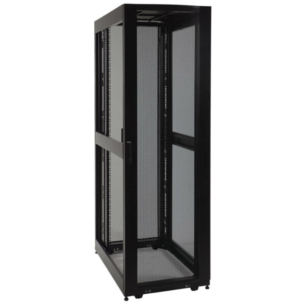 Tripp Lite series 42U Server Rack, Euro-Series - Expandable Cabinet, Standard Depth, Side Panels Not Included