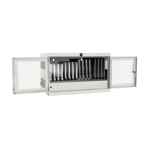 Tripp Lite series Multi-Device Charging Station, 16 AC Outlets, Chromebooks and Laptops, White