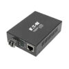 e66f597b7f72e20ca67d6090213caec1 Tripp Lite series Gigabit Multimode Fiber to Ethernet Media Converter, POE+ - 10/100/1000 LC, 850 nm, 550M (1804.46 ft.)