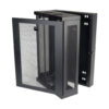 e69c6ef34042d268adf33e522c038ba5 Tripp Lite series SmartRack 18U Low-Profile Patch-Depth Wall-Mount Half-Height Rack Enclosure, Hinged Back