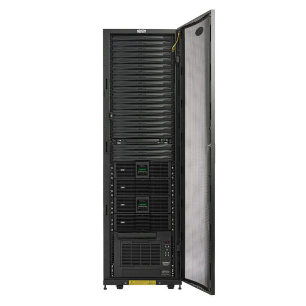 Tripp Lite EdgeReady Micro Data Center, 34U, Two 6kVA UPS (N+N), Network Management, Dual PDUs, 208/240V or 230V, Assembled - MDA3F34UPX00000