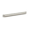 e6d2be4e2e79c9fc1d8a39907381899a Tripp Lite series 24-Port Cat6a Feed-Through Patch Panel - 4PPoE Compliant, 1U Rack-Mount, RJ45 Ethernet, White, TAA