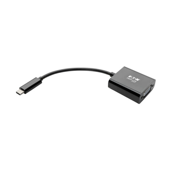 Tripp Lite series USB-C to VGA Adapter with Alternate Mode - DP 1.2, Black