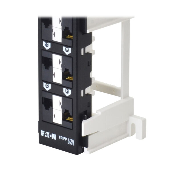 e6fa82ac14c079cef6f442fda4f17914 Tripp Lite series 12-Port Cat6a Wall-Mount Patch Panel - PoE+ Compliant, 110, 568A/B, RJ45 Ethernet, Offset Ports, TAA