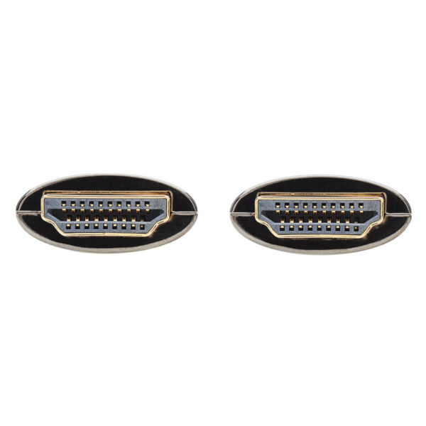 Tripp Lite series 8K HDMI Plenum-Rated Fiber Active Optical Cable (AOC) - 8K UHD @ 60 Hz, HDR, M/M, Black, 10 m (33 ft.)
