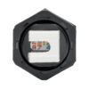 Tripp Lite series Keystone Jack Cat6/Cat5e, RJ45, Shielded, Dust Cap, Industrial - 110 Punch Down, IP68, TAA